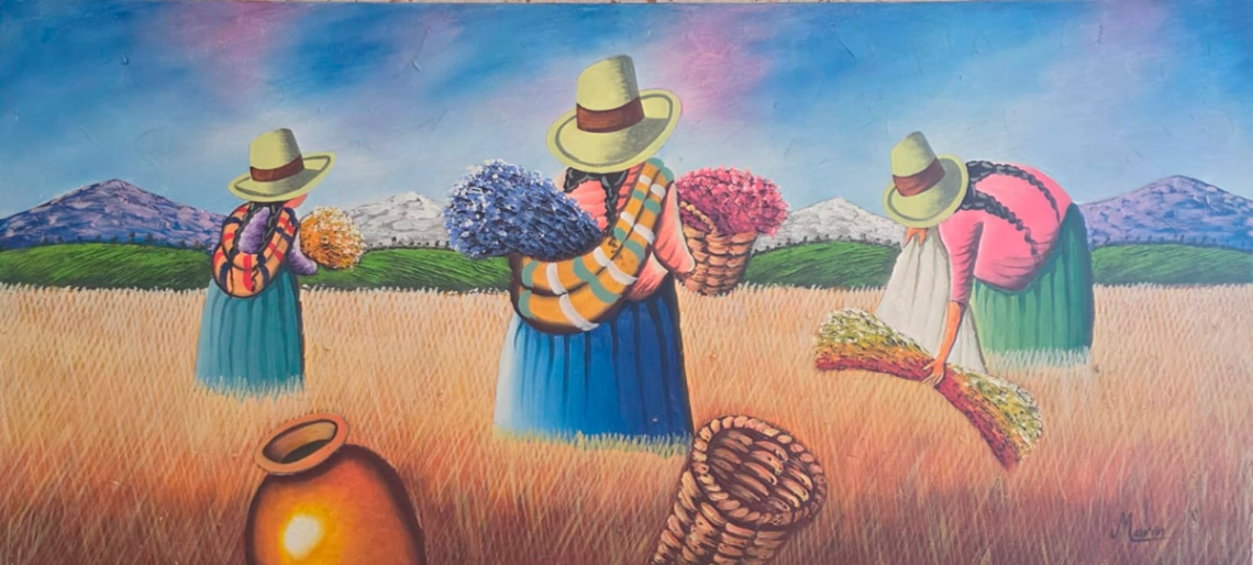 Cosecha de Colores - Arte en Palacio Nacional Medellín