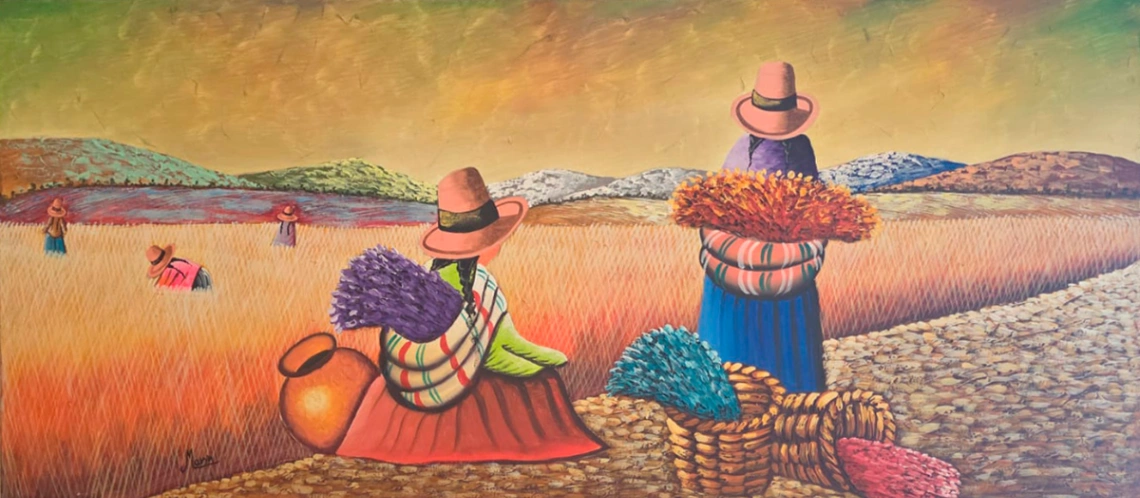 Mujeres de la Tierra - Arte en Palacio Nacional Medellín