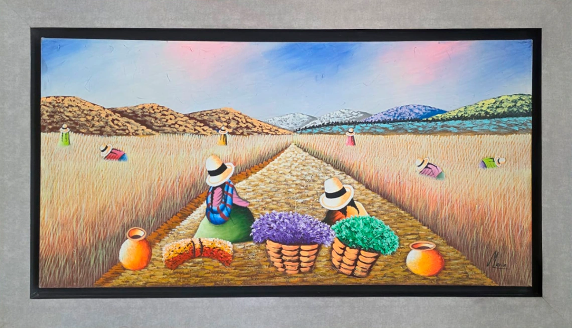 Entrre Flores y Montañas - Arte en Palacio Nacional Medellín